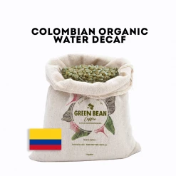 Greenbeancoffee All Green Beans Colombian Organic Water Decaf