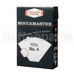 Green Bean Coffee MOCCAMASTER #4 FILTER PAPERS EQUIPMENT